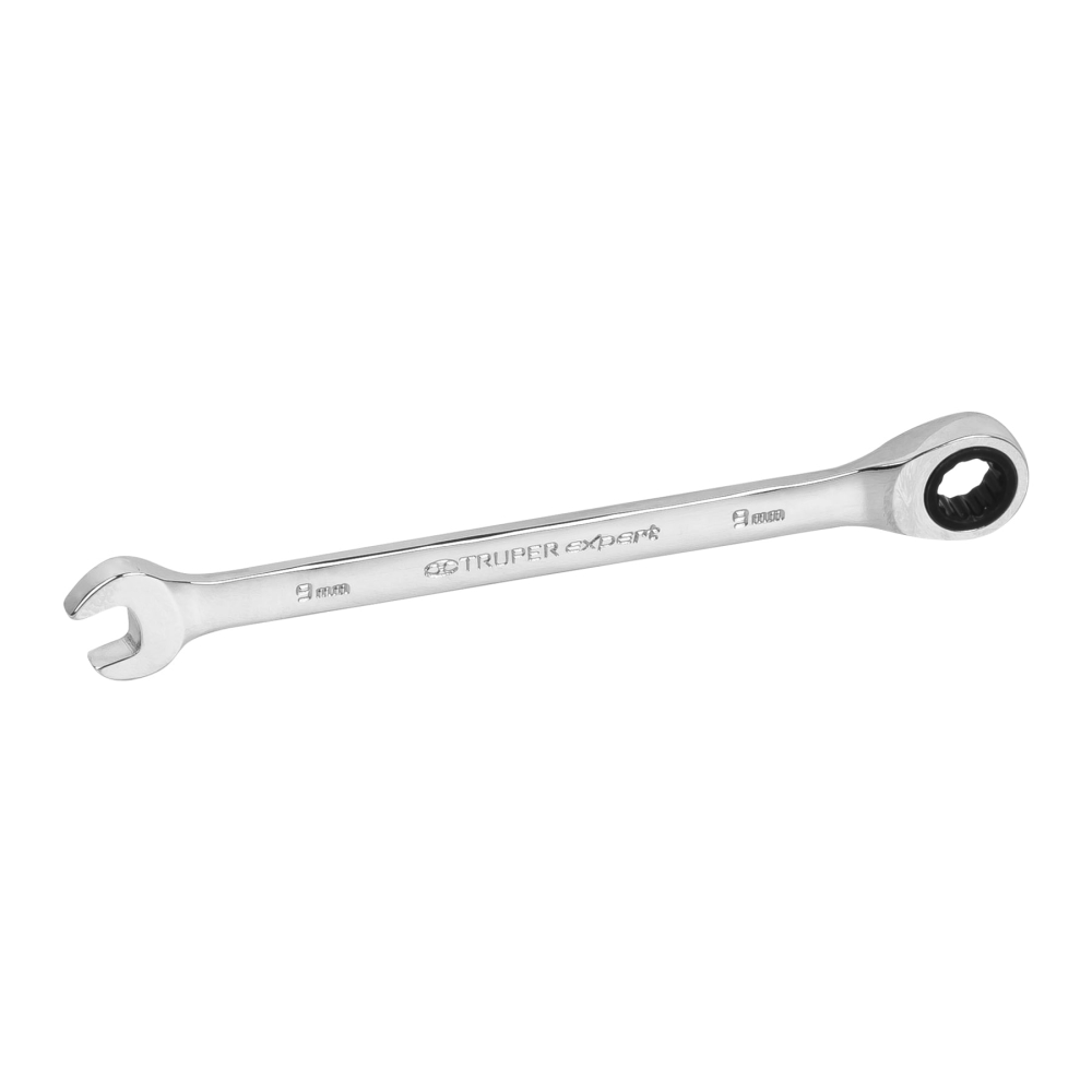 Llave combinada con matraca 9 mm x 146 mm largo, EXPERT LL-2009MX
