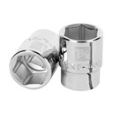 Dado de 1-3/16', 6 puntas, cuadro 3/4', TRUPER D-3438-H