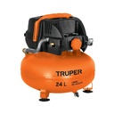 Compresor libre de aceite, 24L, 2-2/3HP, 127V, TRUPER COMP-24S