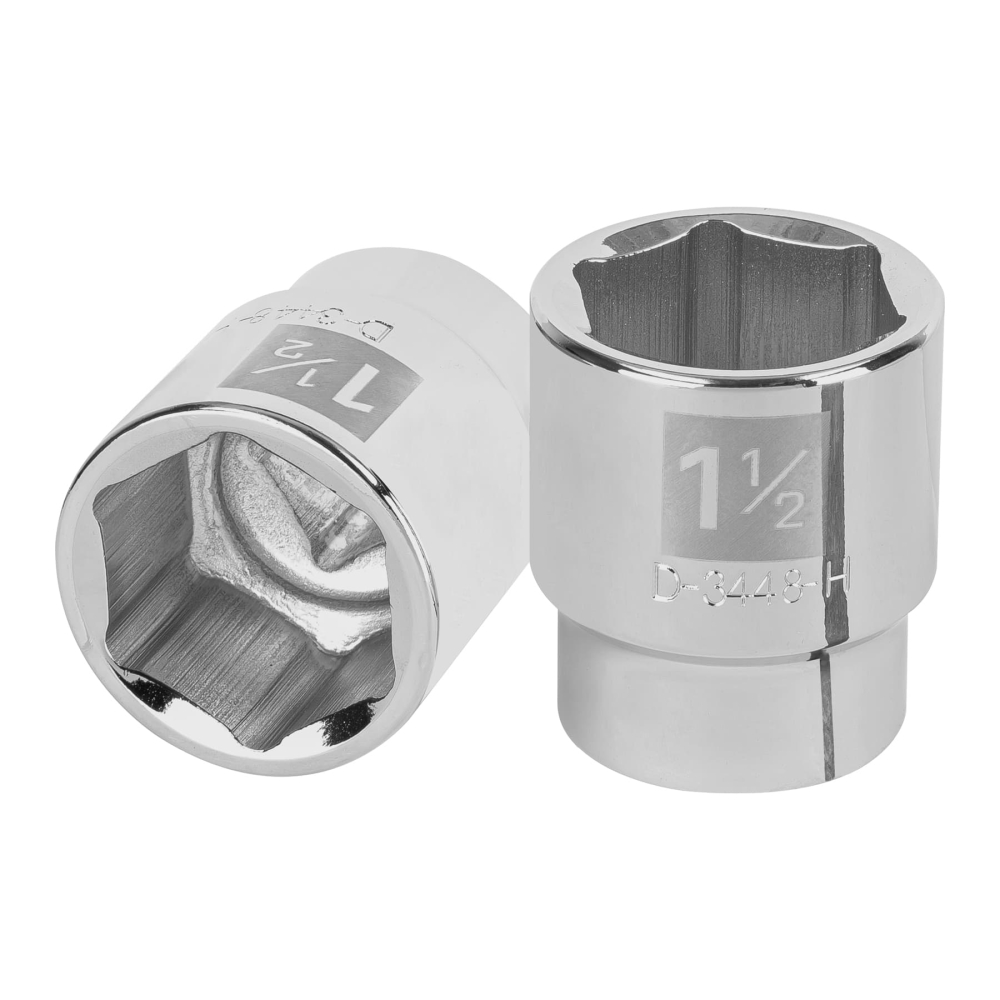 Dado de 1-1/2', 6 puntas, cuadro 3/4', TRUPER D-3448-H