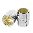 Dado de 1-3/8', 12 puntas, cuadro 3/4', TRUPER D-3444