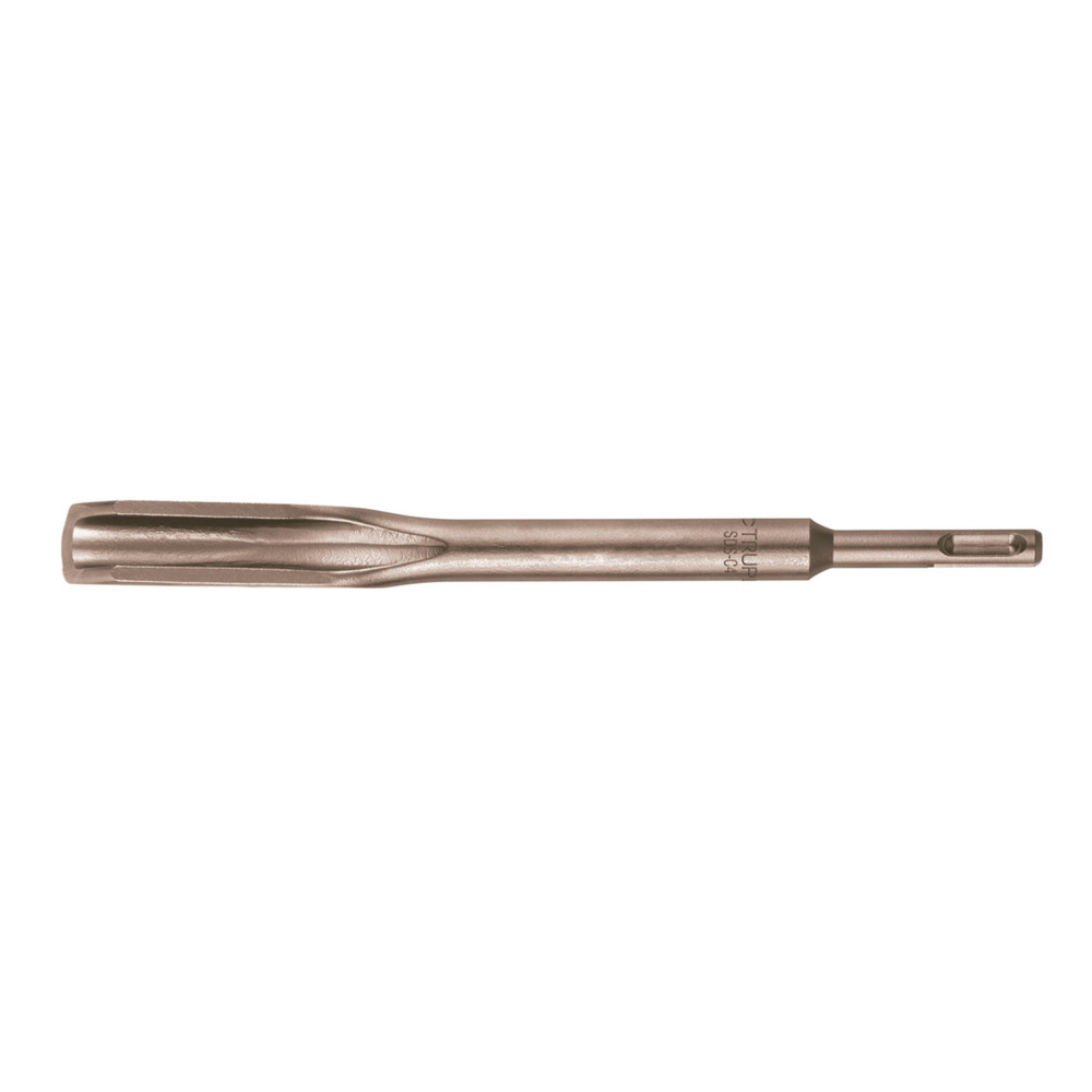 Cincel hueco para acanalado SDS plus 3/4' x 10', TRUPER SDS-C4