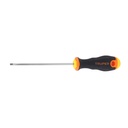 Desarmador cabinet 1/8' x 4' mango Comfort Grip, TRUPER DG-1/8X4B