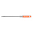 Desarmador de cruz 1/4' x 6' mango de acetato, TRUPER DP-1/4X6