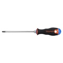 Desarmador de cruz 1/4' x 6' mango Comfort Grip, TRUPER DP-1/4X6B