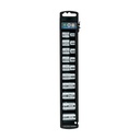Juego de 10 dados cuadro 1/2' mm, TRUPER JD-1/2X10M