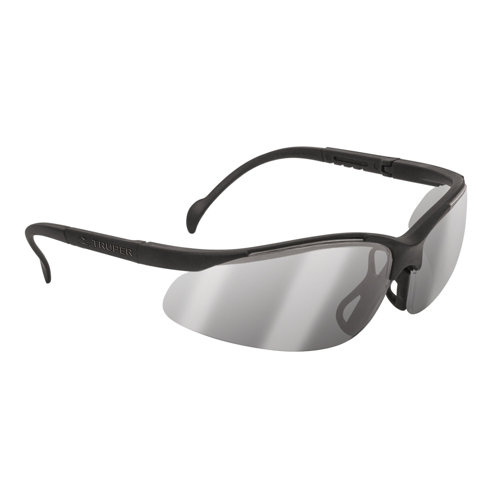 Lentes de seguridad espejo plata, TRUPER Vision LEDE-EP