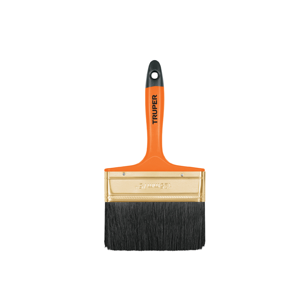 Brocha profesional de 5' con mango de plástico, TRUPER BRT-5