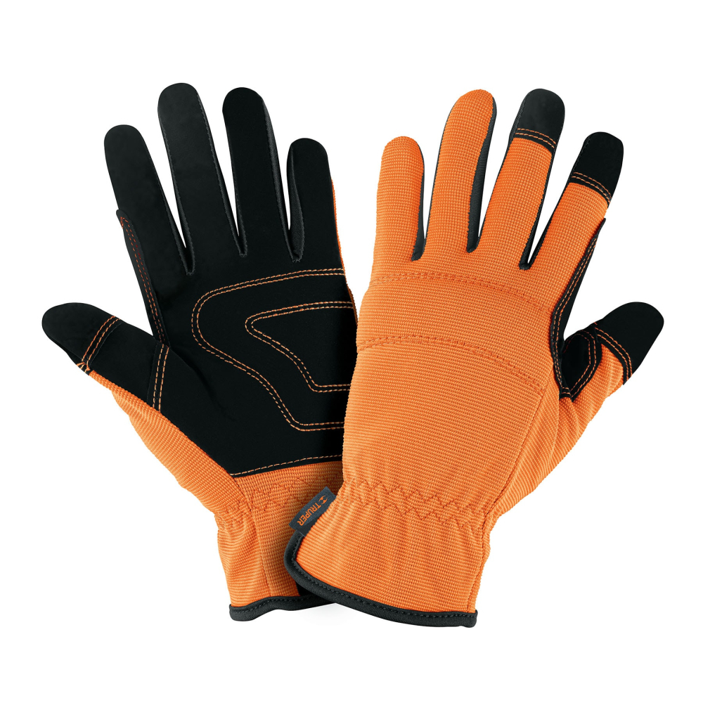 Guantes para mecánico, palma reforzada, unitalla, TRUPER GU-615