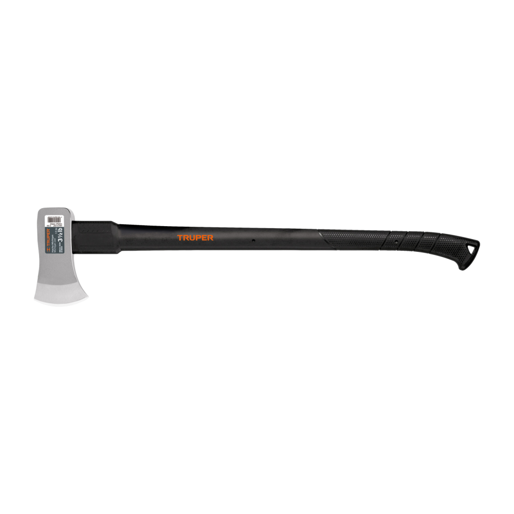 Hacha Michigan 3-1/2 lb, mango fibra de vidrio 34', TRUPER HM-3-1/2F