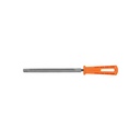 Lima triangular 7' para machete, 36 dpp, con mango, TRUPER LTR-7M