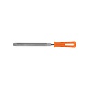 Lima triangular 8' para machete, 36 dpp, con mango, TRUPER LTR-8M