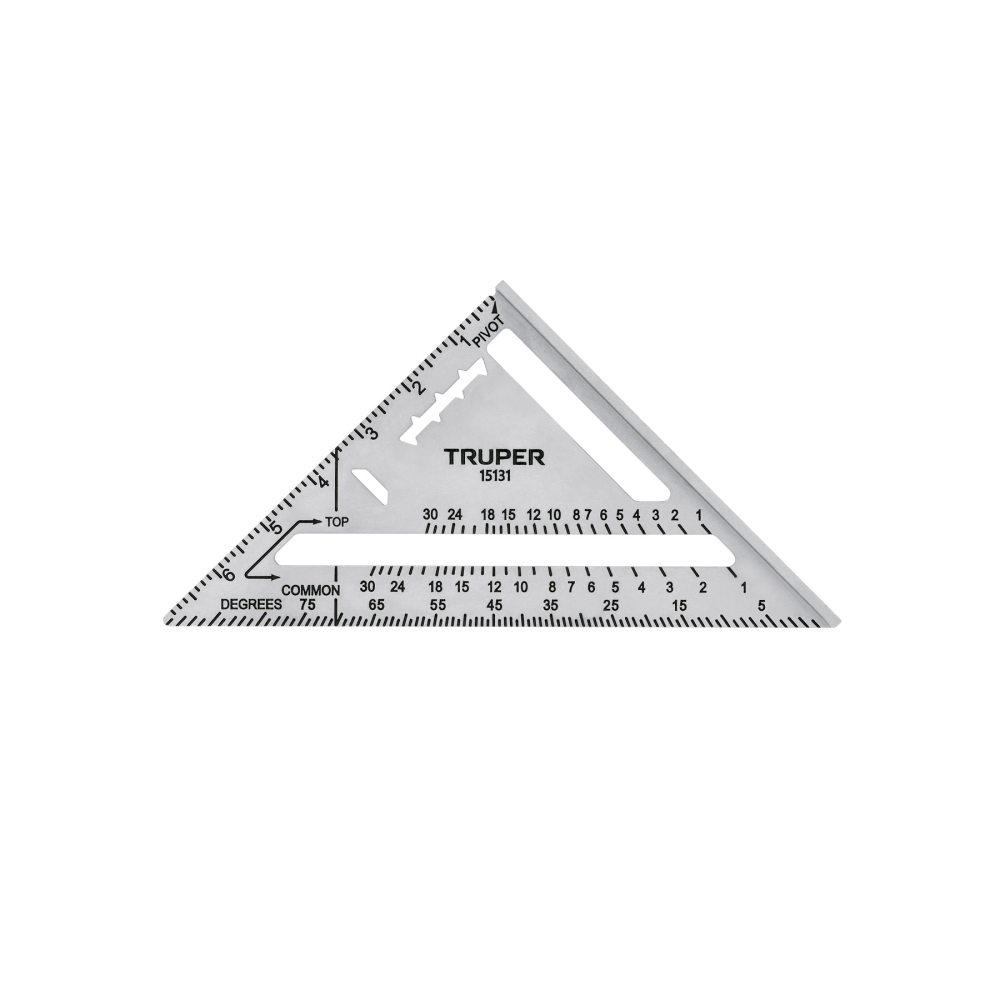 Escuadra 7' de aluminio para muros de yeso, TRUPER ET-7A