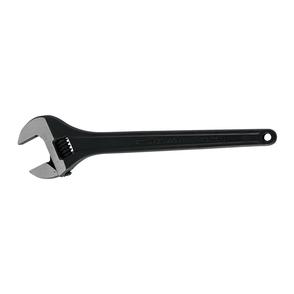 Llave ajustable (perico) 18' profesional pavonada, EXPERT PET-18