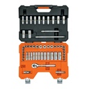 Juego de 53 herramientas cuadro 3/8' mm para mecánico JD-3/8X53M