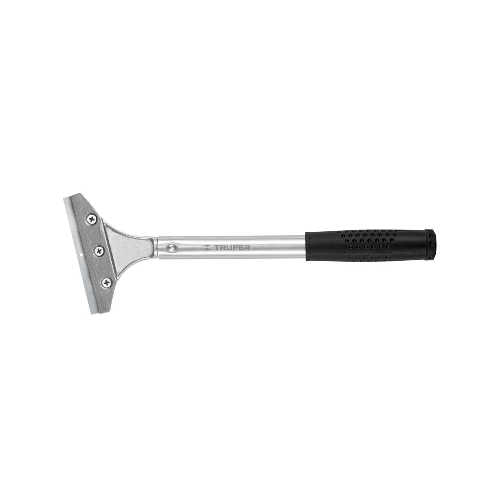 Raspador de acero con mango y cuchilla de 4', TRUPER RASP-4