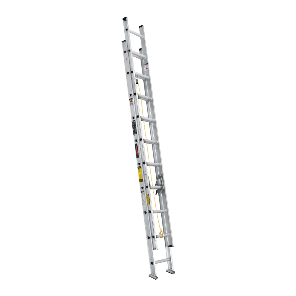 Escalera de extensión, tipo III, 20 peldaños, TRUPER ESE-20