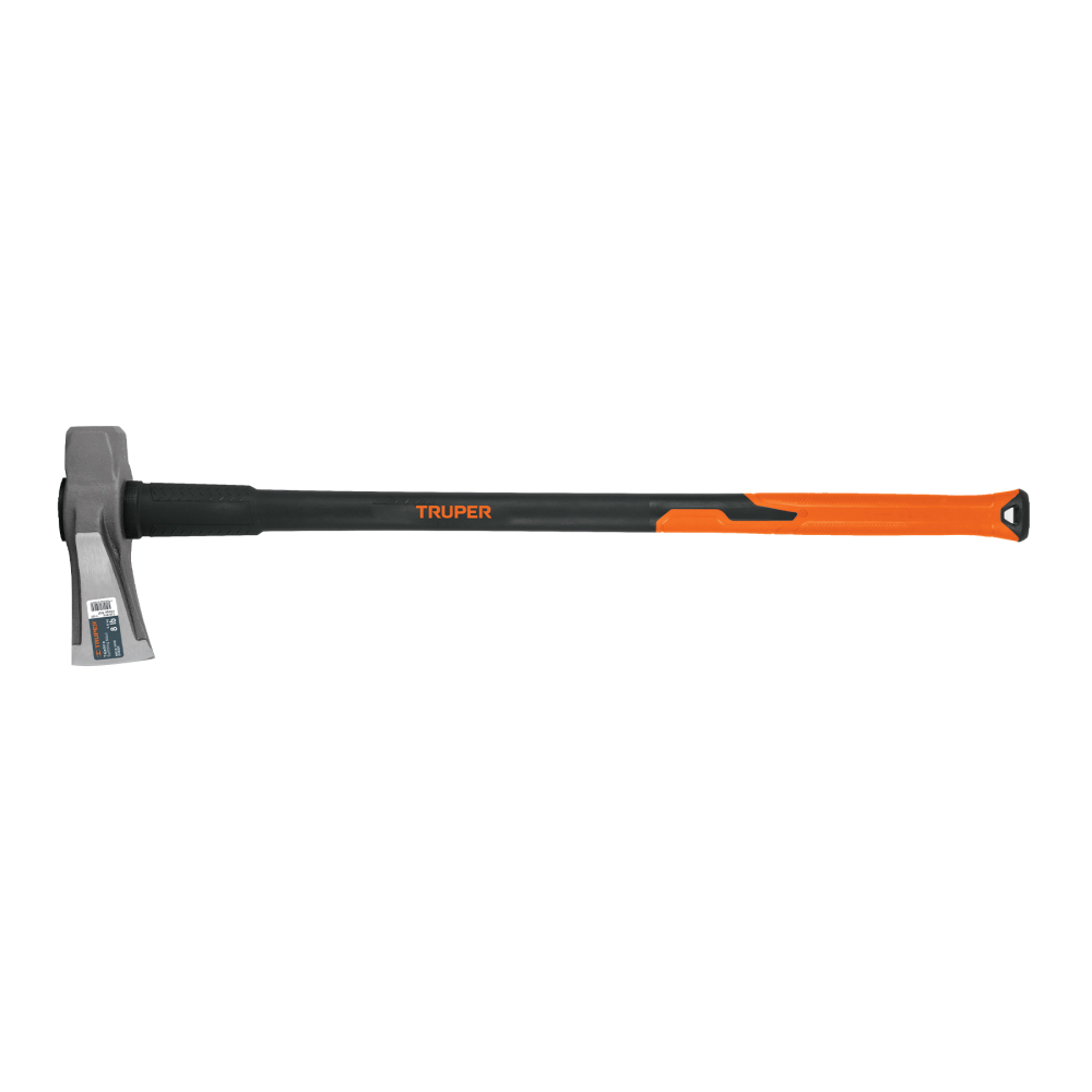 Hacha para rajar madera 8 lbs, mango fibra de vidrio 36' TJR-8FX