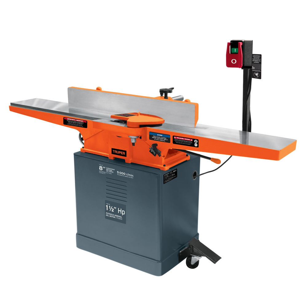 Canteadora de piso 8', 1-1/2 HP (1120 W), TRUPER CANT-8X