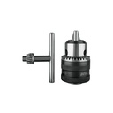 Broquero 3/8' con llave, cuerpo moleteado, TRUPER BRO-3/8N