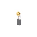 Bolsa con 2 carbones de repuesto para LIBA-3x21N2, TRUPER CB-LB-3X21N2