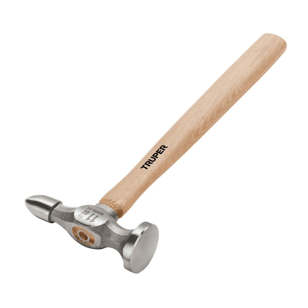 Martillo desabollador 11 oz fino, mango 12', TRUPER MAFA-11