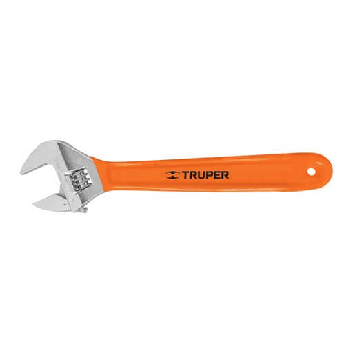 [100048] Llave ajustable (perico) 15' cromada, TRUPER PET-15X