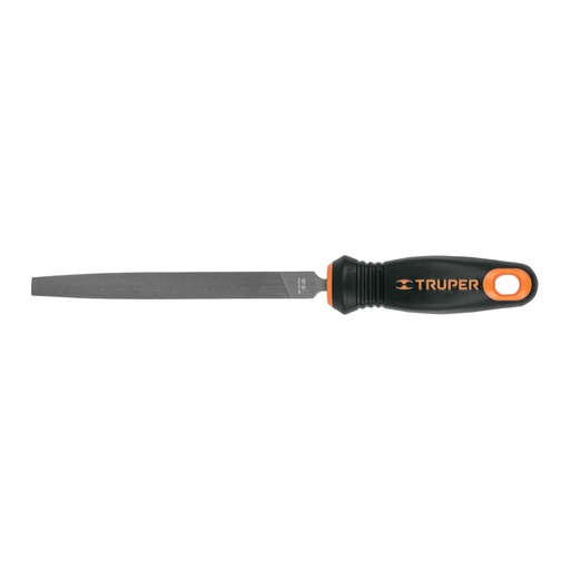 [11238] Lima plana muza 6' con mango Comfort Grip, TRUPER LPM-6T