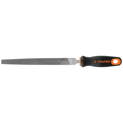 [11240] Lima plana muza 8' con mango Comfort Grip, TRUPER LPM-8T