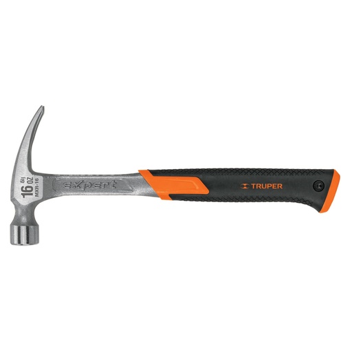 [17857] Martillo forjado 16 oz uña recta, mango con neopreno, EXPERT MXR-16