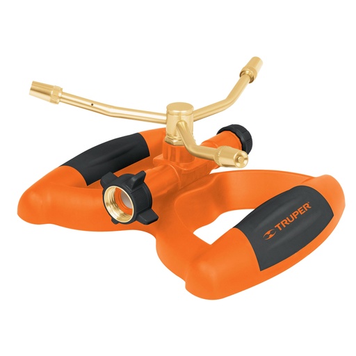 [11298] Aspersor metálico de 3 brazos con base plástica, TRUPER ASP-B3