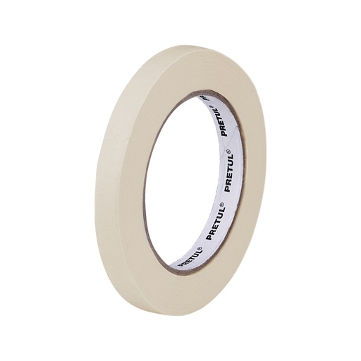 [20668] Cinta masking tape de 1/2' x 50 m, PRETUL MSK-1/2P