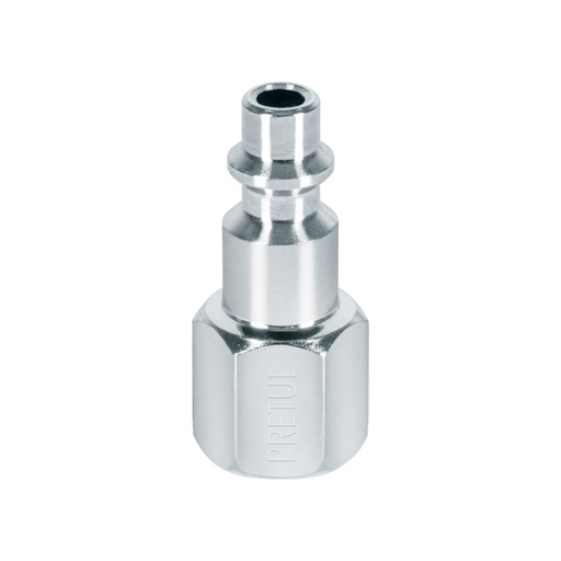[27022] Conector rápido de acero, hembra, cuerda 1/4' NPT, PRETUL CORAL-HEM-1/4P