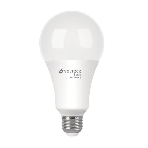 [27165] Foco LED 18W (125W) A25, 3000K blanca cálida, 1800 lm, BASIC LED-150CB