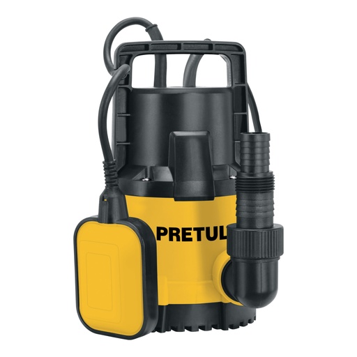 [27196] Bomba sumergible plástica, 3/4 HP para agua limpia, PRETUL BOS-3/4LPP