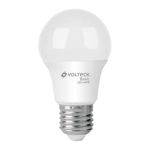 [28059] Foco LED 6W (40W) A19, 6500K blanca fría, 570 lm, BASIC LED-40FB