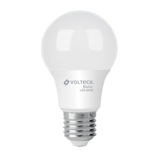[28062] Foco LED 8W (60W) A19, 3000K blanca cálida, 790 lm, BASIC LED-60CB