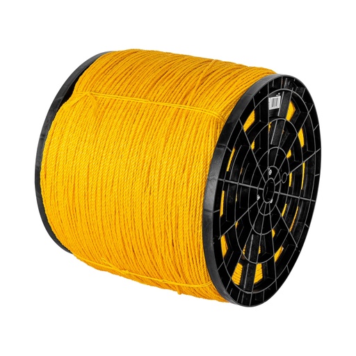 [44472] Kilo de cuerda amarilla de polipropileno 4mm, carrete 20 kg CUE-04K