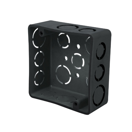 [45004] Caja de registro cuadrada 4' plástica, VOLTECK CCH-4X4P