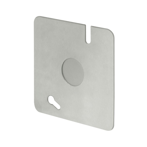[45010] Tapa para caja cuadrada 3' metálica, VOLTECK BASIC TACH-3X3