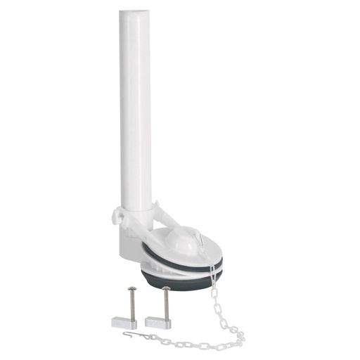 [45307] Válvula de descarga 2' para WC de 1pieza, cadena inox, FOSET VW-009