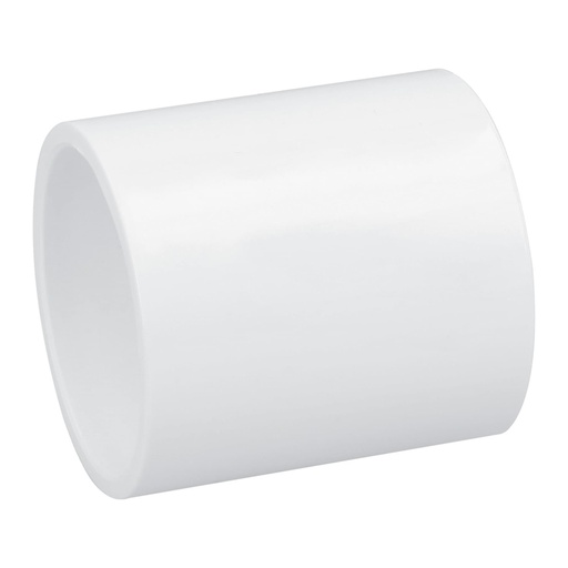 [45530] Cople de PVC cédula 40 de 1-1/2', FOSET PVC-265