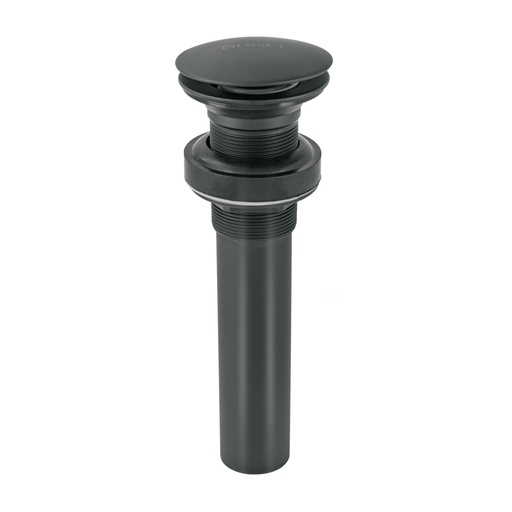 [45700] Contra para lavabo, sin rebosadero, tipo hongo, negro CE-226SM