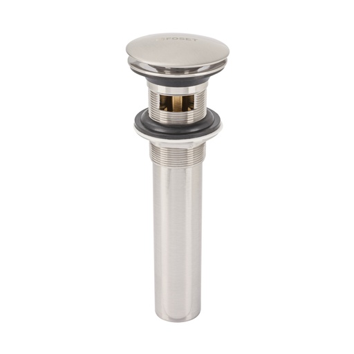 [45702] Contra para lavabo, con rebosadero, tipo hongo, satín CE-226N