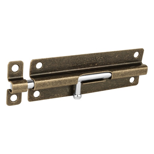 [45724] Pasador de barril de acero latón antiguo 6', HERMEX PAS-62