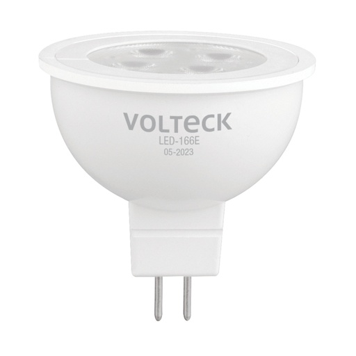 [46178] Foco LED MR16 GU5.3 4W (30W) 6500 K luz blanca fría, VOLTECK LED-164E