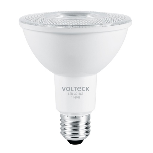 [46188] Foco LED 11 W tipo PAR30, 3000K blanca cálida, VOLTECK LED-3011CE