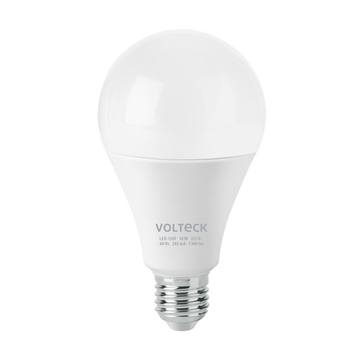 [46222] Foco LED 18W (125W) A25, 6500K blanca fría, 1900 lm, caja LED-125F
