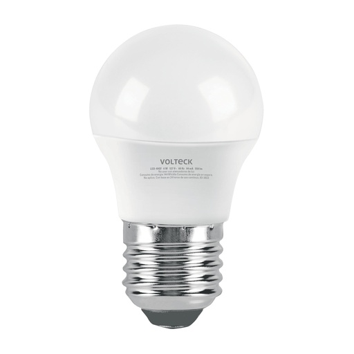 [46277] Foco LED 6W (40W) G45, 6500K blanca fría, 550 lm, blíster LED-40GF