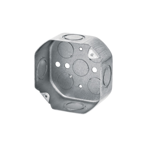 [46322] Caja de registro octagonal 4' metálica reforzada, VOLTECK CCH-4X4O
